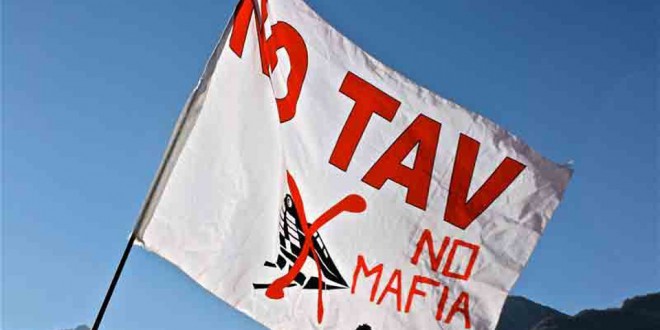 La propaganda di Telt cancella il no alla mafia