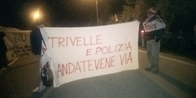 No Tav Trentino: cariche e lacrimogeni al blocco della trivella