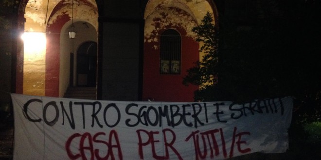 NO TAV, il movimento è solidale con gli occupanti di Via Asti